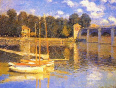 Claude Monet Le Pont d'Argenteuil